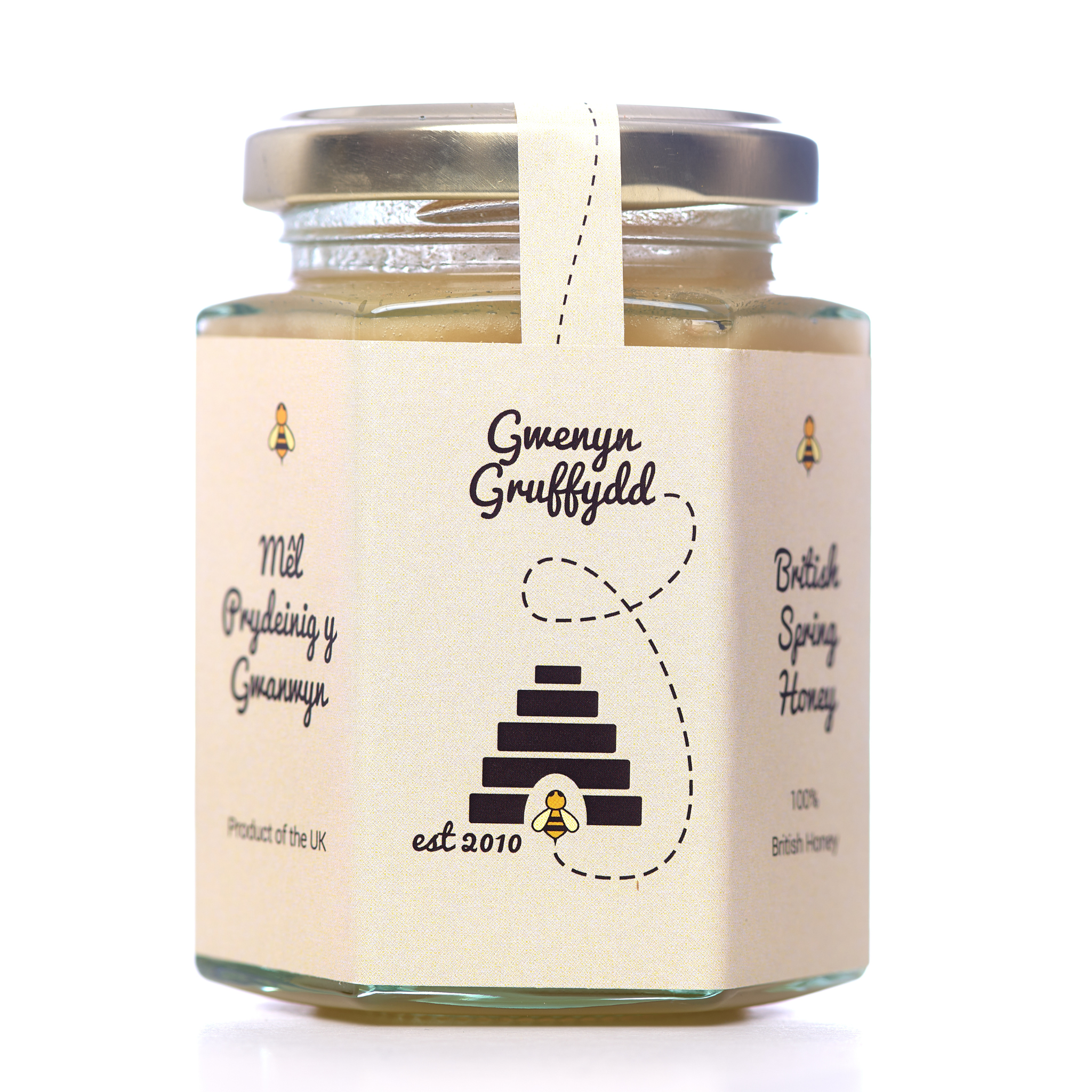 British Spring Set Honey, 227g | Rapeseed Honey