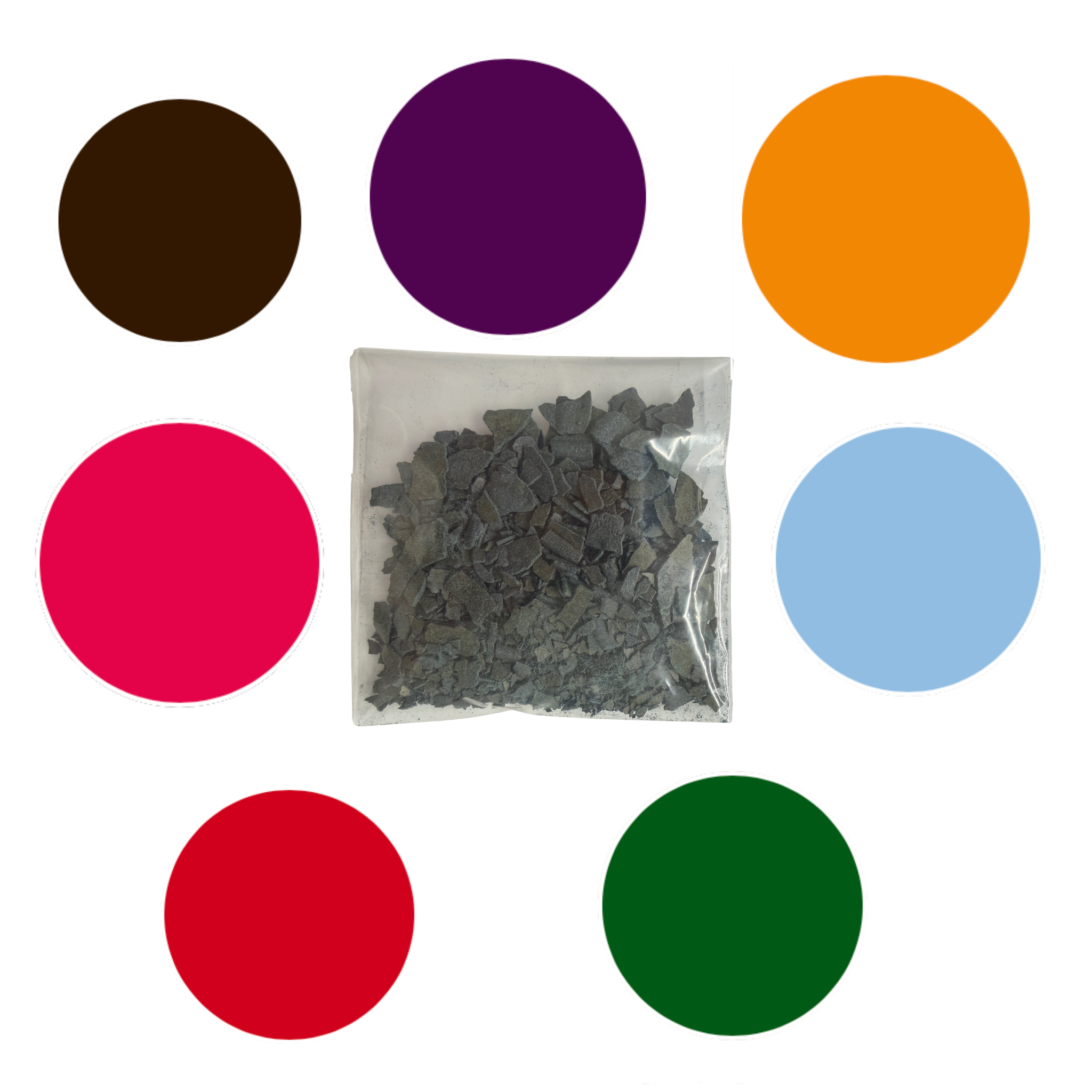 Wax dye colours for candle making