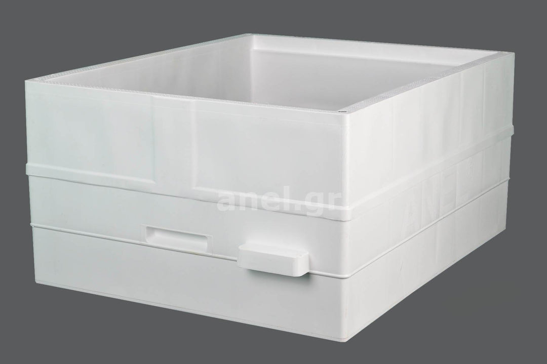 White Langstroth Brood Box Plastic