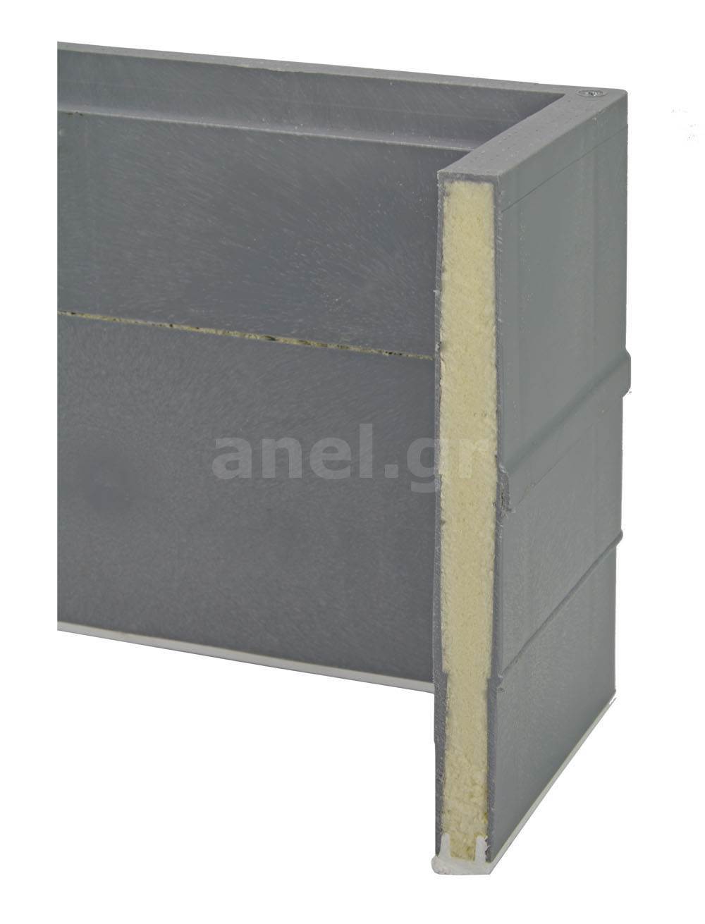 Langstroth brood box insulation