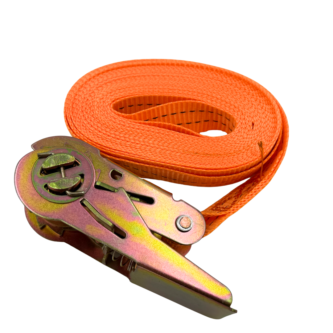 Economy Beehive Ratchet Strap 5M – 25mm Nylon Hive Tie Down