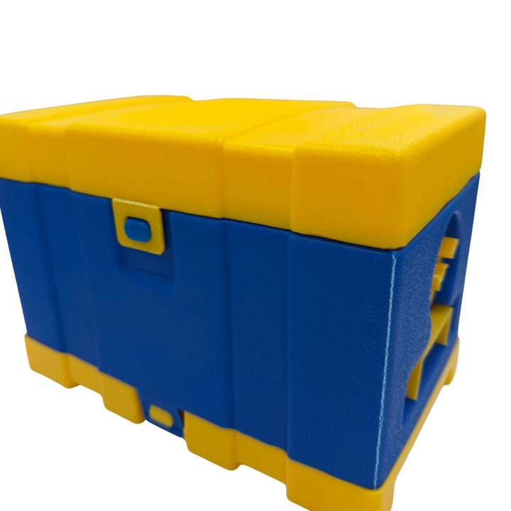 Economy Plastic Queen Mating Nuc Box – Beekeeping Mating Hive in Green &amp; Blue