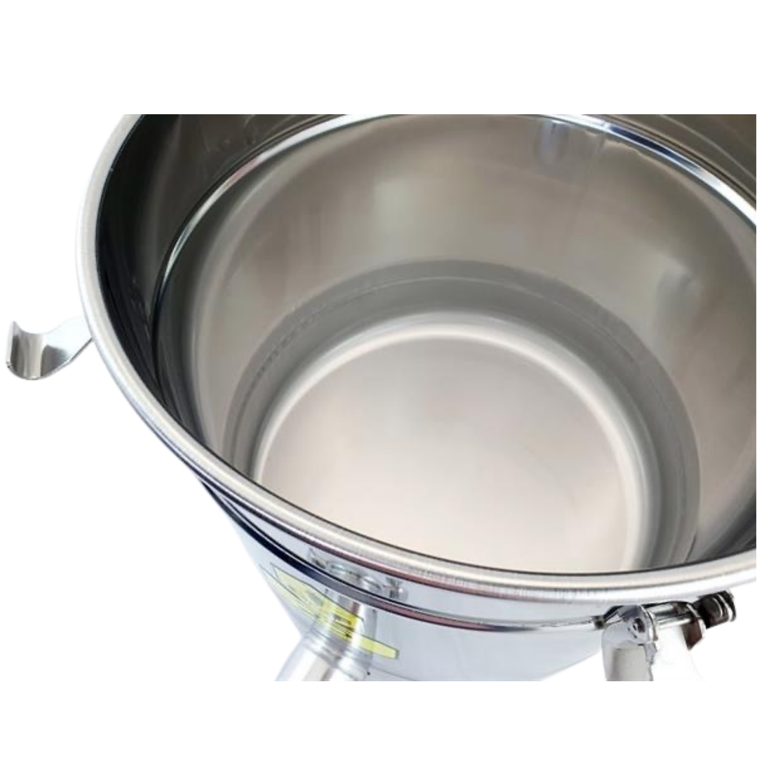 CFM Honey Settling Tank Stainless Steel 50kg Loose Lid