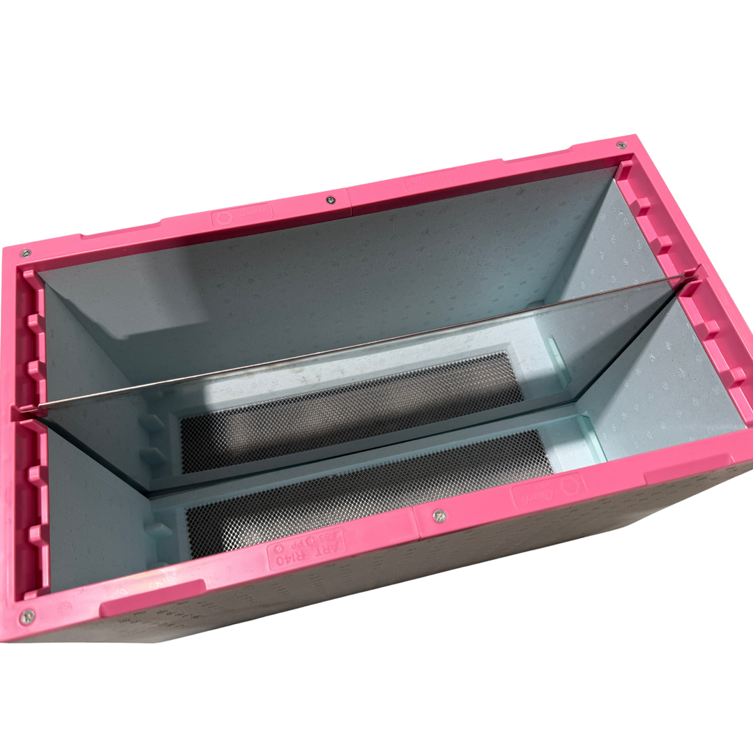 Quarti 2-in-1 Langstroth 6 Frame Poly Nuc with Metal Lid