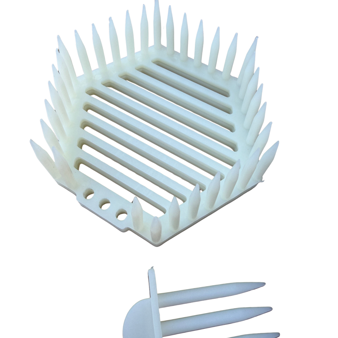 Hexagon Press-In Queen Introduction Cage with Removable Entrance
