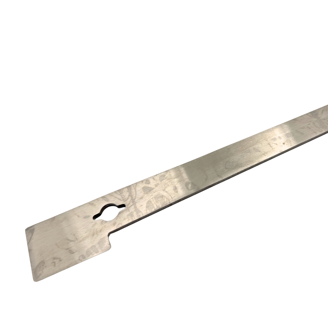 Flat Long Stainless Steel Hive Tool with J Claw – Beekeeping Scraper Tool