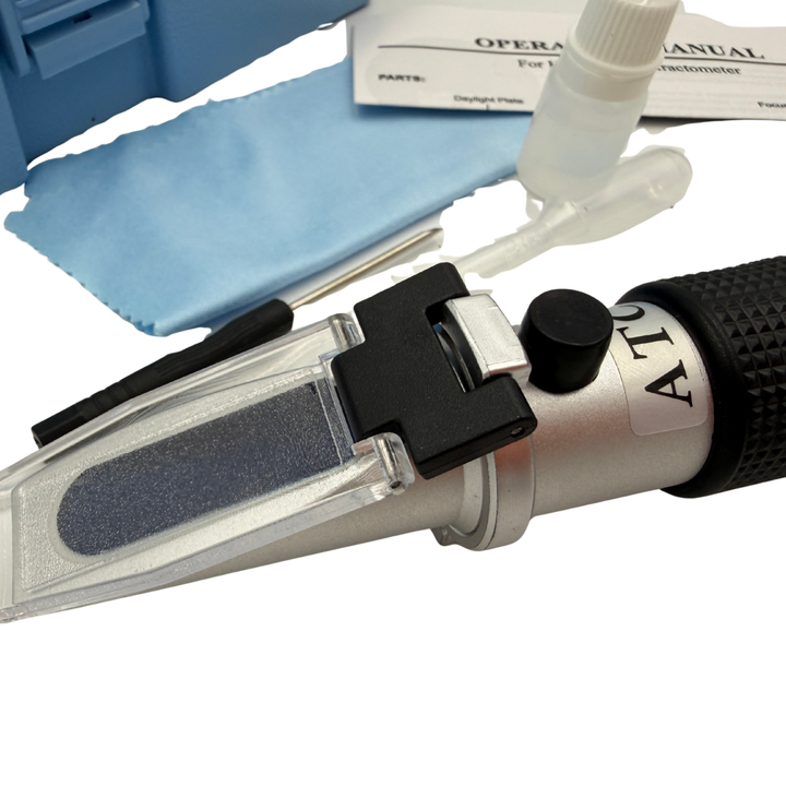 Honey Refractometer – Digital Sugar/Water &amp; Moisture Tester for Honey