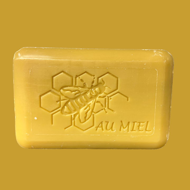 Classic French Rectangle Vegetable Soap 200g, Honey