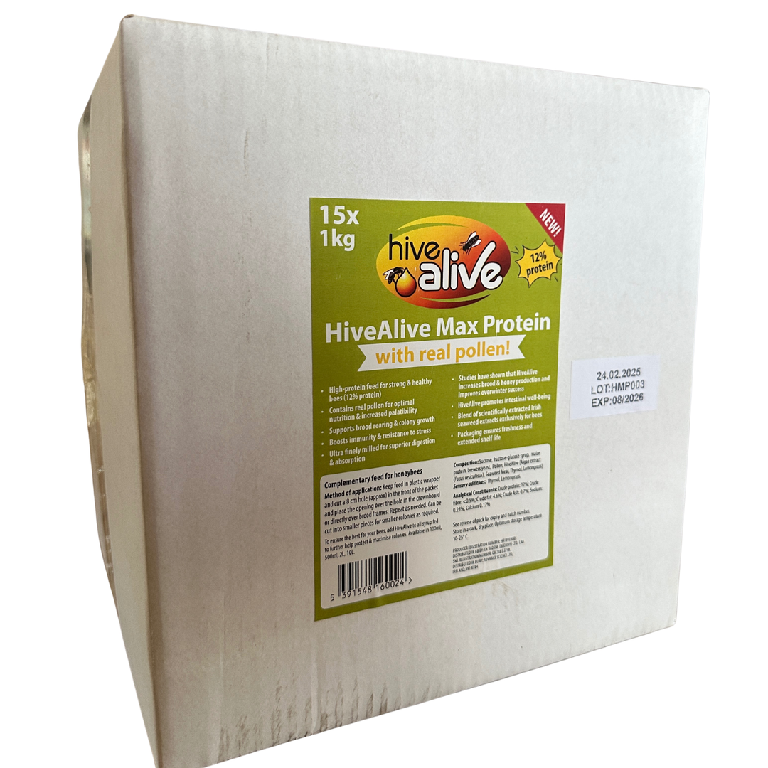 Hive Alive Max Protein with real Pollen for honeybees