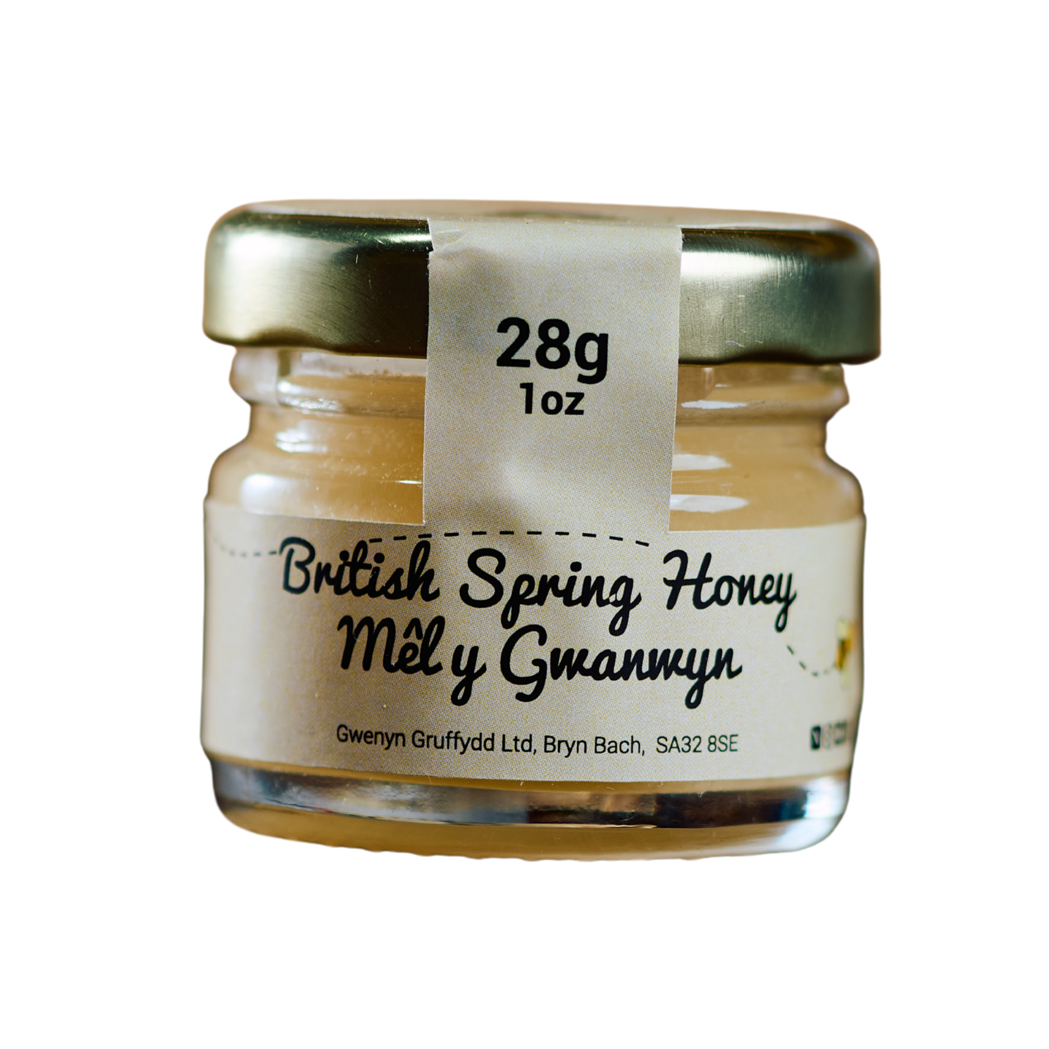 Mini Honey Trio Gift Set – 3 x 28g British & Welsh Honey Taster Jars