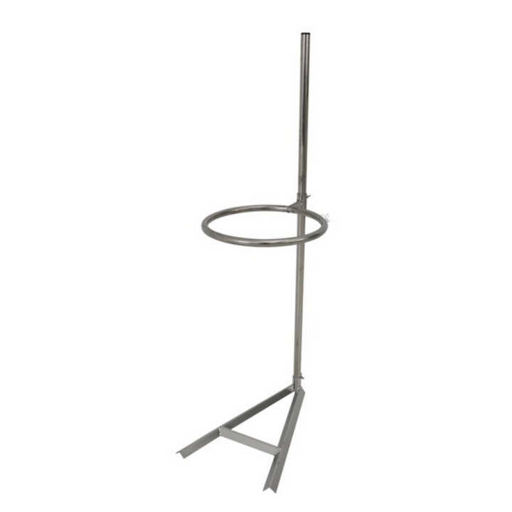 Adjustable Floor Standing Stainless Steel Conical Strainer Stand
