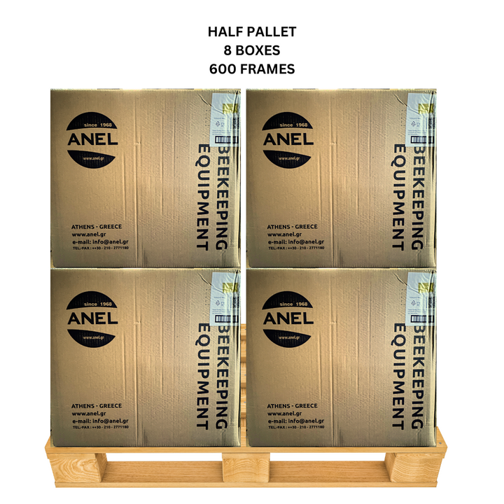 Plastic Langstroth Frame with Plastic Foundation For Medium Hive Body (Super Box) - Unwaxed