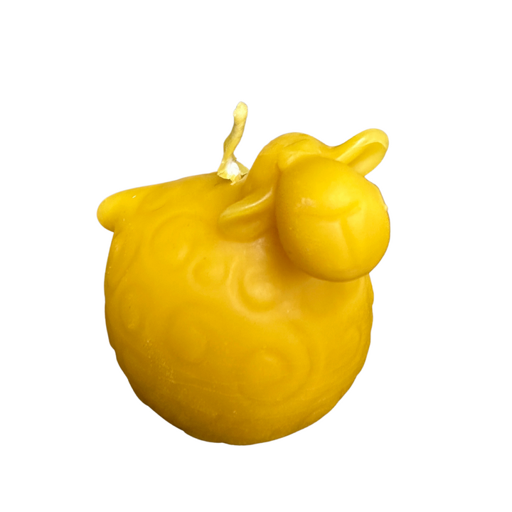 Sheep Solid Beeswax Candle