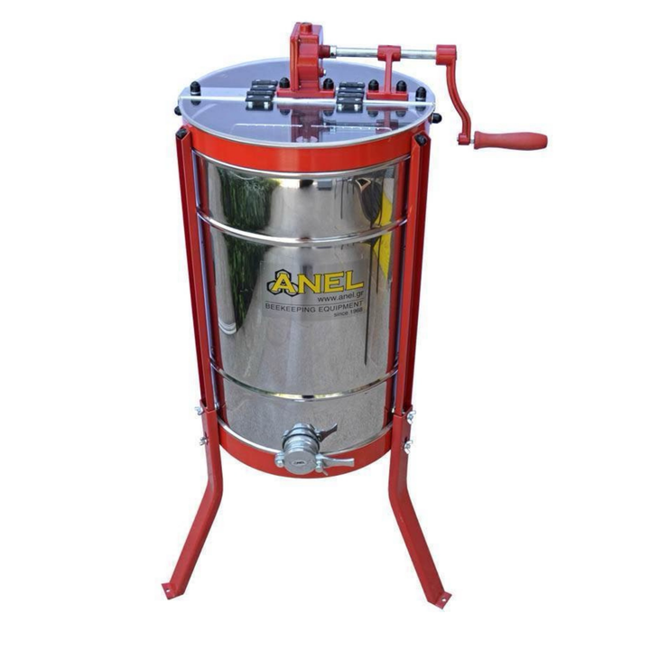 Stainless Steel Manual 2 Frame Tangential Honey Extractor