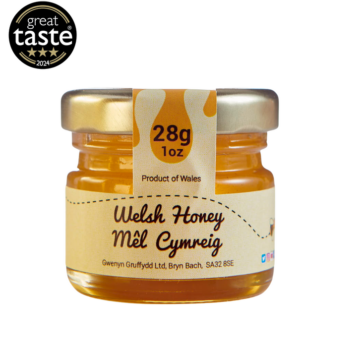 Welsh Wildflower Mini Honey Jar 28g