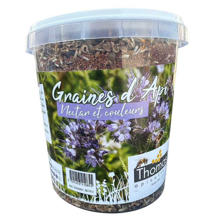 Wildflower Honeybee Mix - Nectar Flower Seed Mixture 500g (Nectar and Colours)