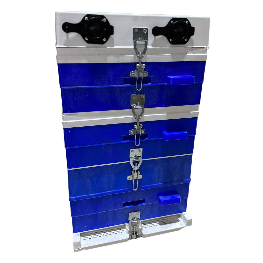 Complete Langstroth Assembled Beehive by Anel (1 Deep & 2 Medium)