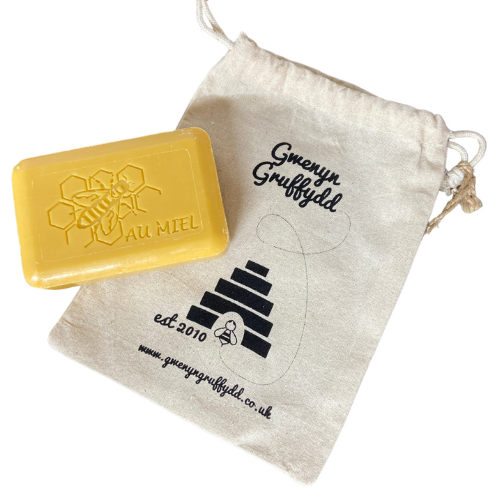 Classic French Rectangle Vegetable Soap 200g, Honey