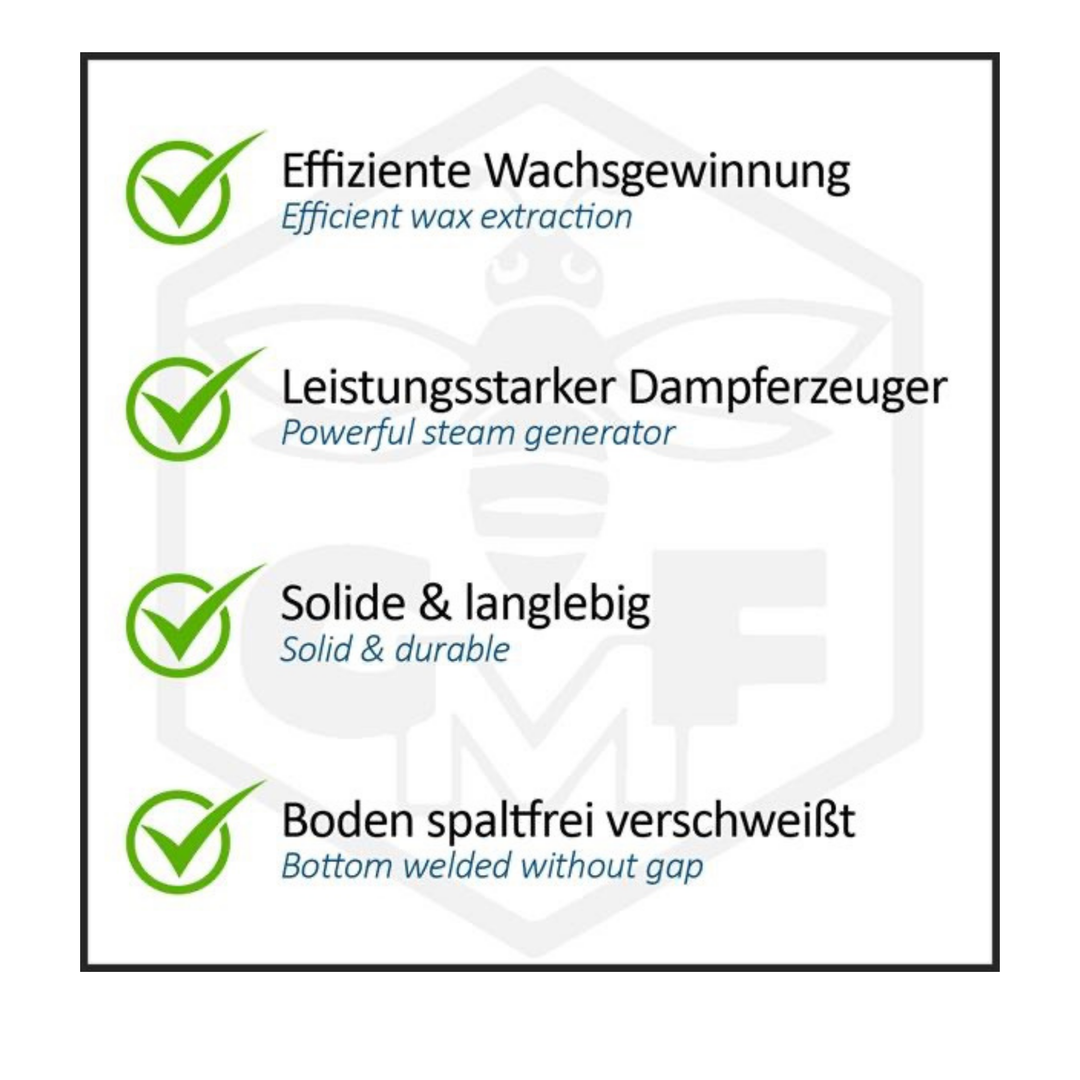 Carl Fritz CFM Steam Wax Melter