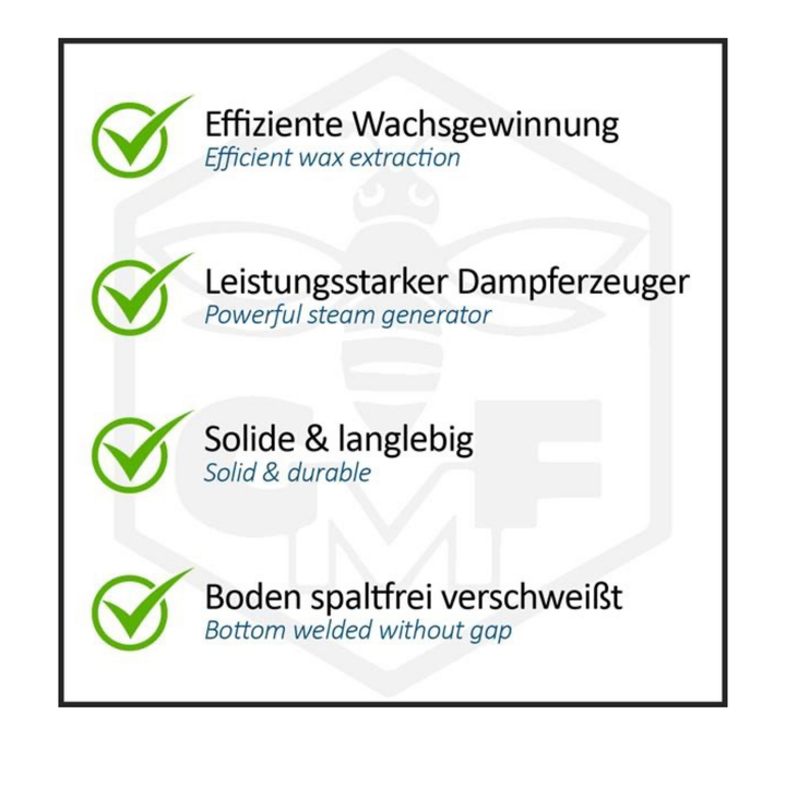 Carl Fritz CFM Steam Wax Melter