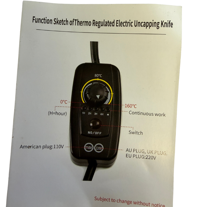 Electric Uncapping Knife – Honey Extraction