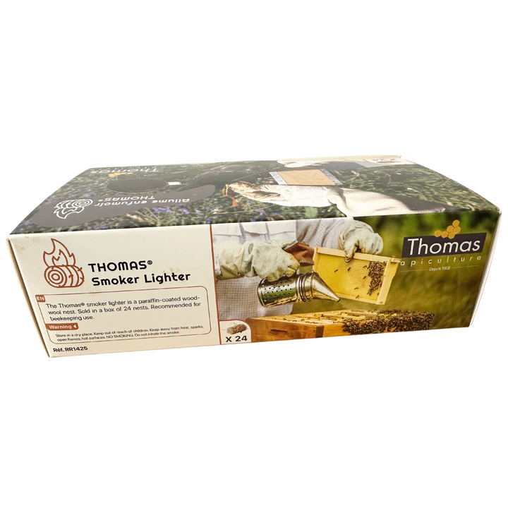 Thomas Smoker Lighter Wood Wool Fuel - Box of 24