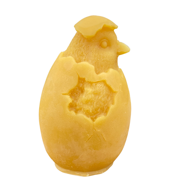Easter Hatching Chick Beeswax Candle