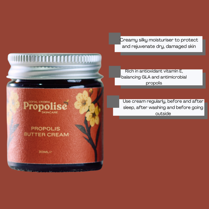 100% Natural Propolis Propolise Creams with Bag Set (30ml x 3)