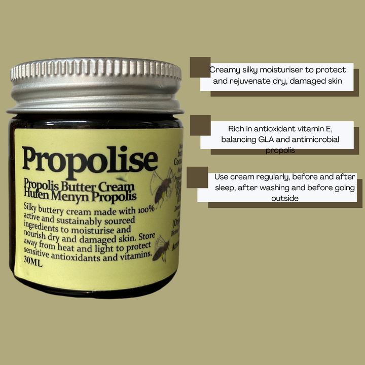 100% Natural Propolis Butter Cream - Propolise 30ml