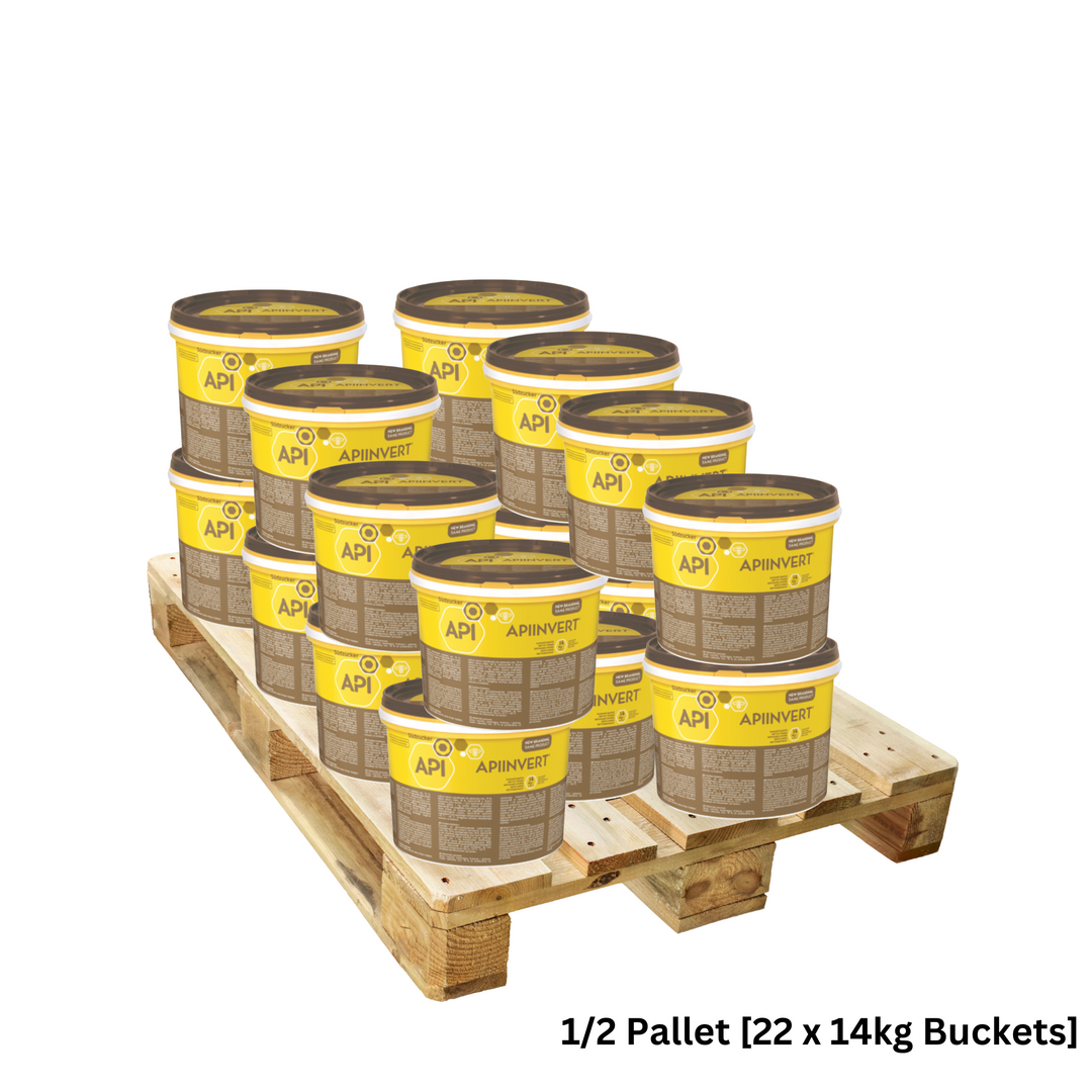 APIINVERT Bee Syrup By Südzucker - Ready to Use 14kg Bucket Pallet  (Full, Half, Quarter)