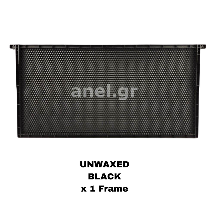 Plastic Langstroth Frames with Plastic Foundation For Deep Hive Body (Brood Box) - Unwaxed