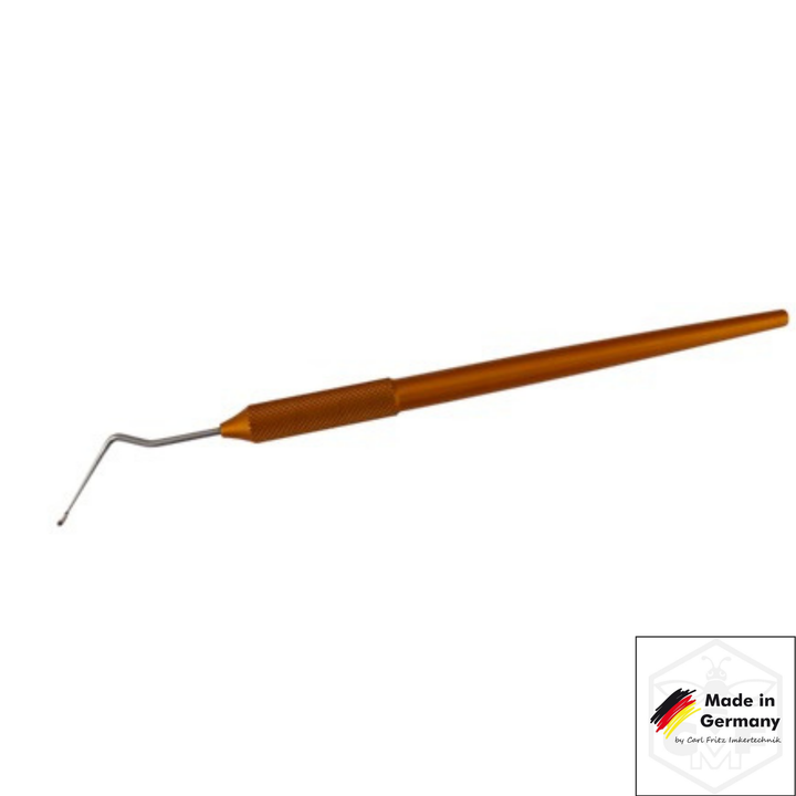 German-made Carl Fritz right-hand grafting tool for queen rearing in protective case