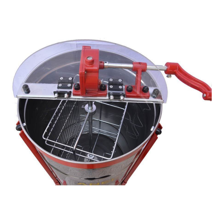 Stainless Steel Manual 2 Frame Tangential Honey Extractor
