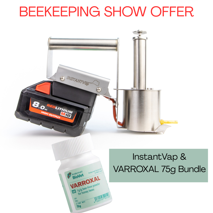 InstantVap® 18V Turbo Battery Powered Cordless Oxalic Acid Vaporiser **COLLECTION AT THE BEEKEEPING SHOW TELFORD**