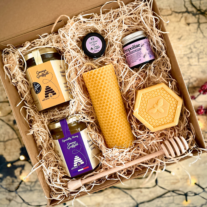 Luxury Pamper Hamper - Honey & Calm Gift Box Set