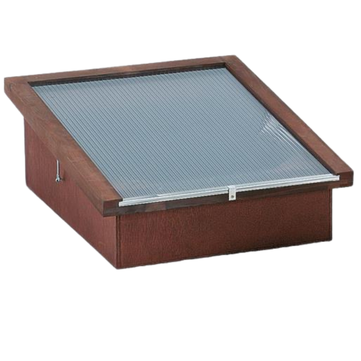 Solar Wax Melter with Rotating Stand