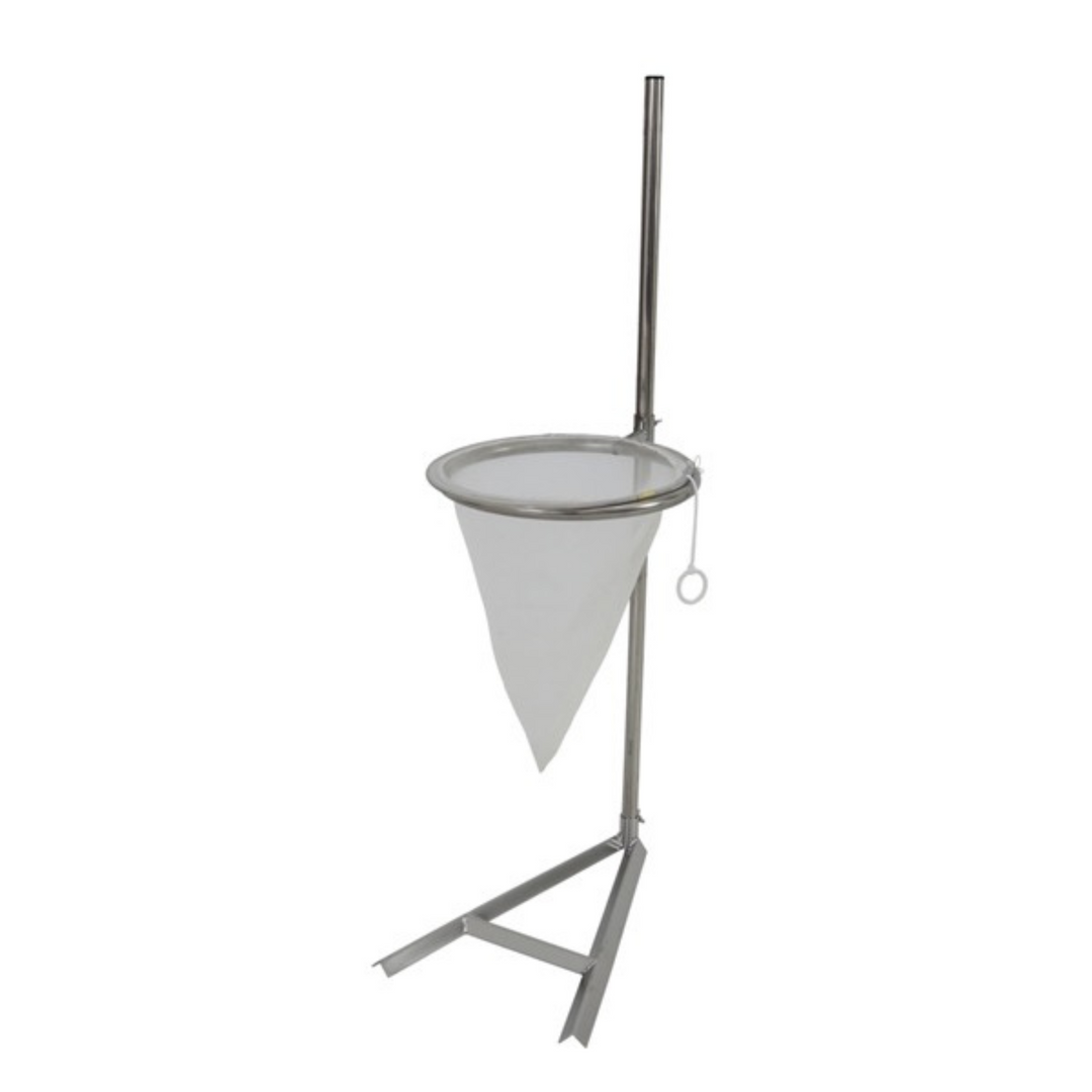 Adjustable Floor Standing Stainless Steel Conical Strainer Stand
