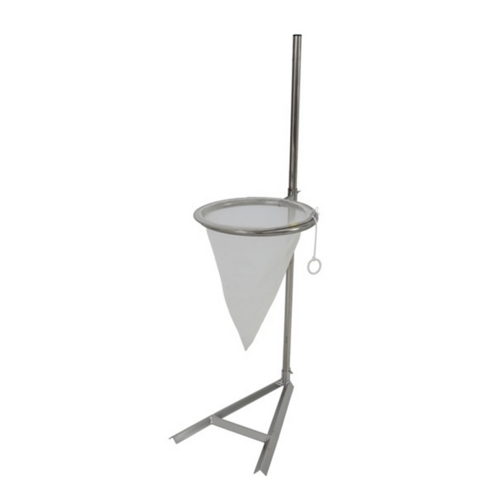 Adjustable Floor Standing Stainless Steel Conical Strainer Stand