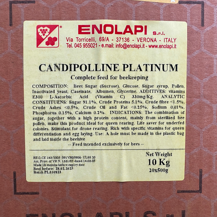 Candipolline Platinum High Protein (7%) Bee Food 10kg