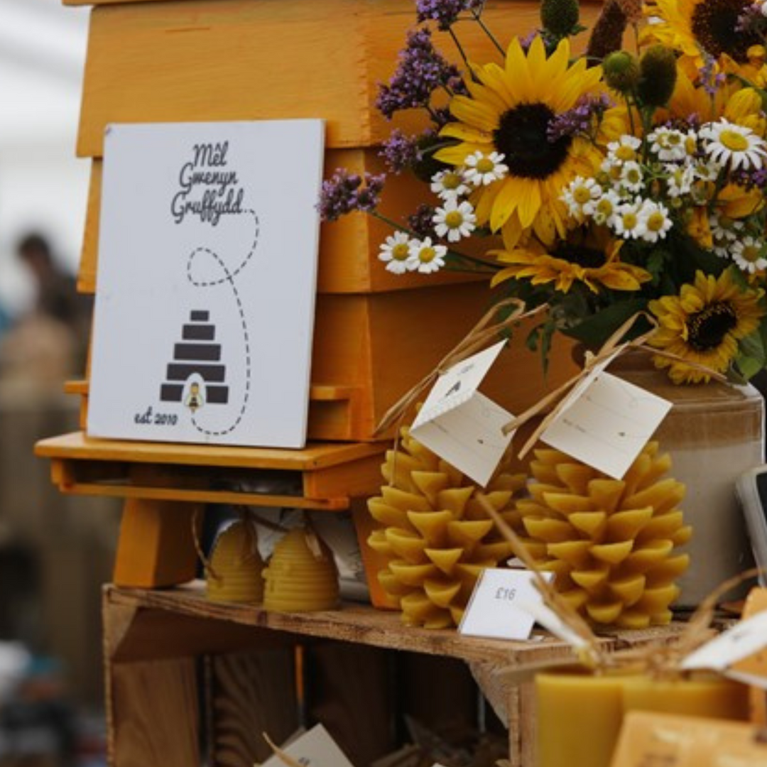 Extra Large 100% Pure Beeswax Pine Cone Candle