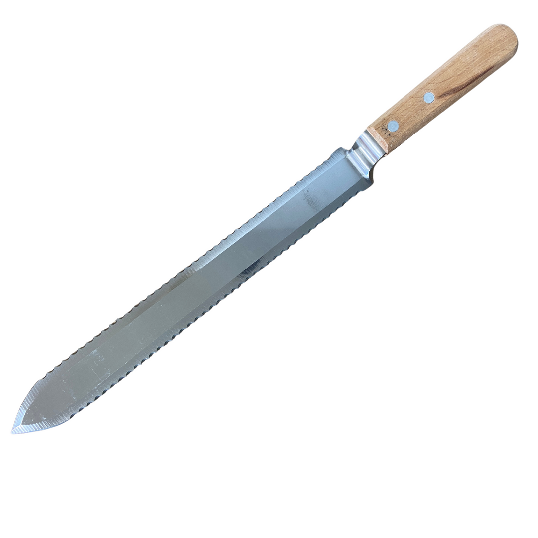 Honey Uncapping Knife - Serrated Edge for Beekeepers - Budget - COLLECTION ONLY PROOF OF AGE REQUIRED