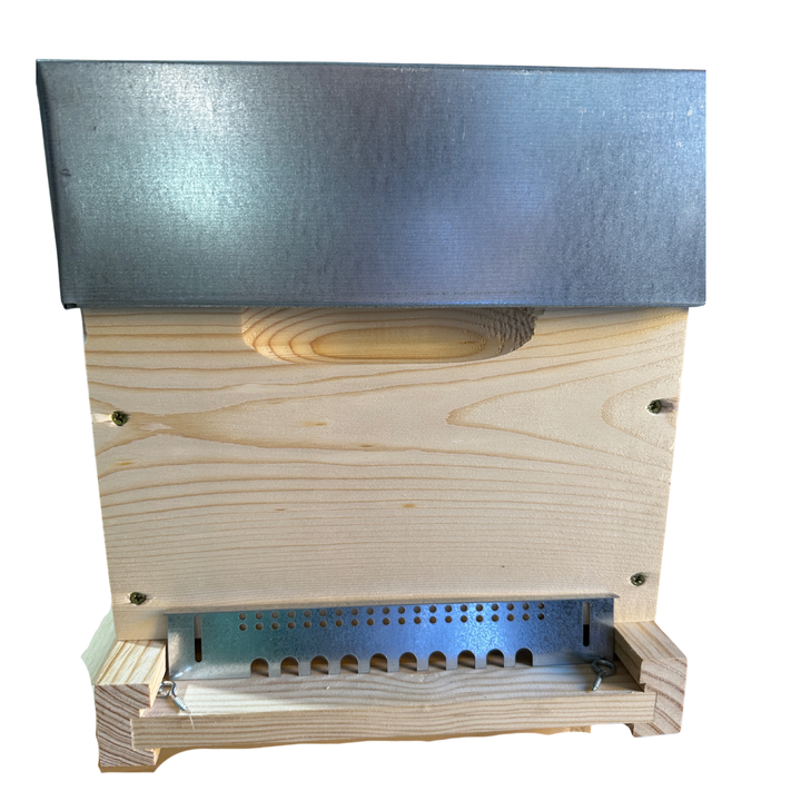 6 Frame Langstroth Assembled Wooden Nuc With Galvanised Roof
