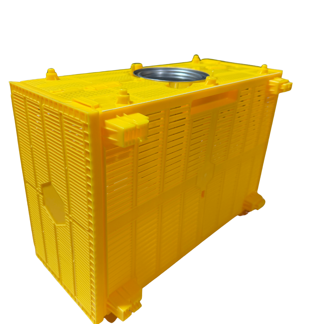 Bee Plastic Bee Package Box – Bee Transport Cage for Package Bees &amp; Swarm Collection