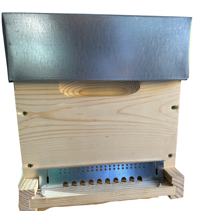 6 Frame Langstroth Assembled Wooden Nuc With Galvanised Roof