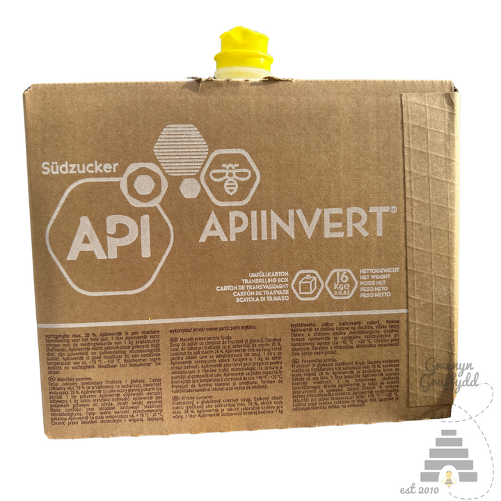 APIINVERT Bag in a Box 16kg Bee Syrup By Südzucker - Bulk (Full, Half, Quarter Pallet)