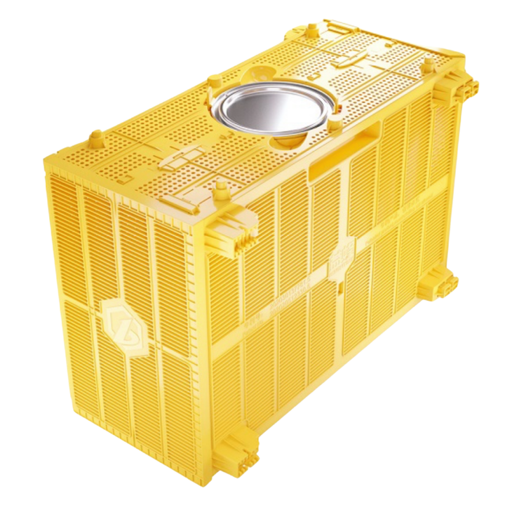 Bee Plastic Bee Package Box – Bee Transport Cage for Package Bees &amp; Swarm Collection