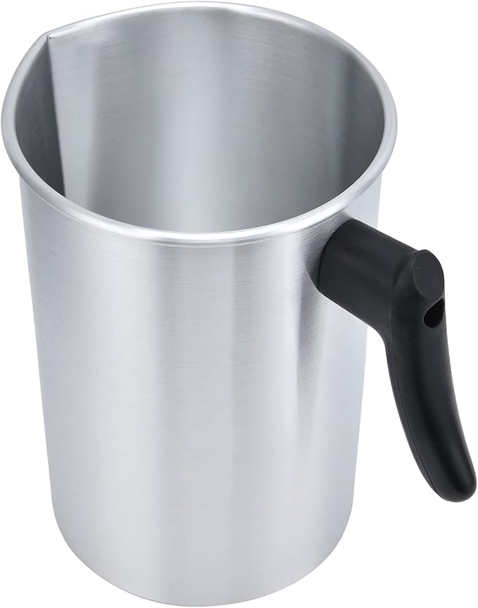 2.6 L Aluminium Wax Pouring Jug with Heat-Resistant Handle