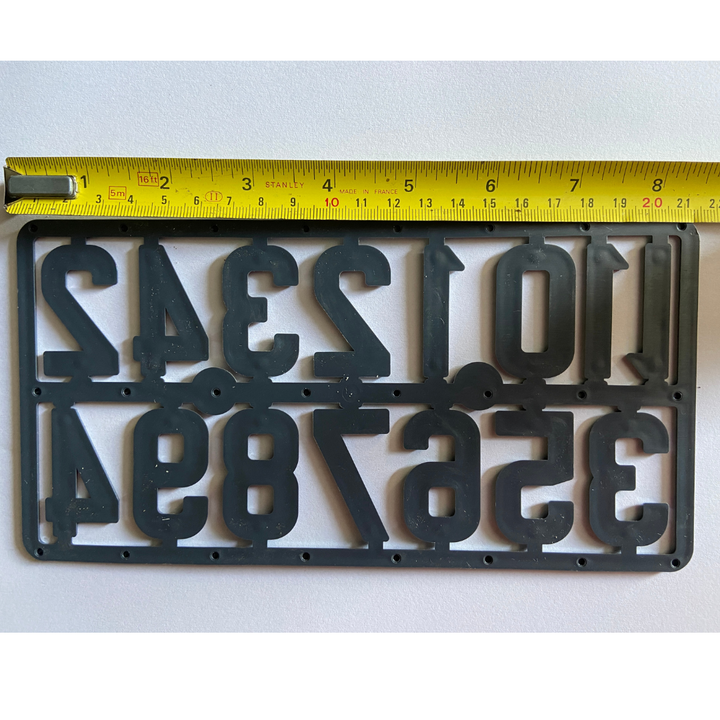 Hive Numbers for Identification - Plastic Numbers by Nicot