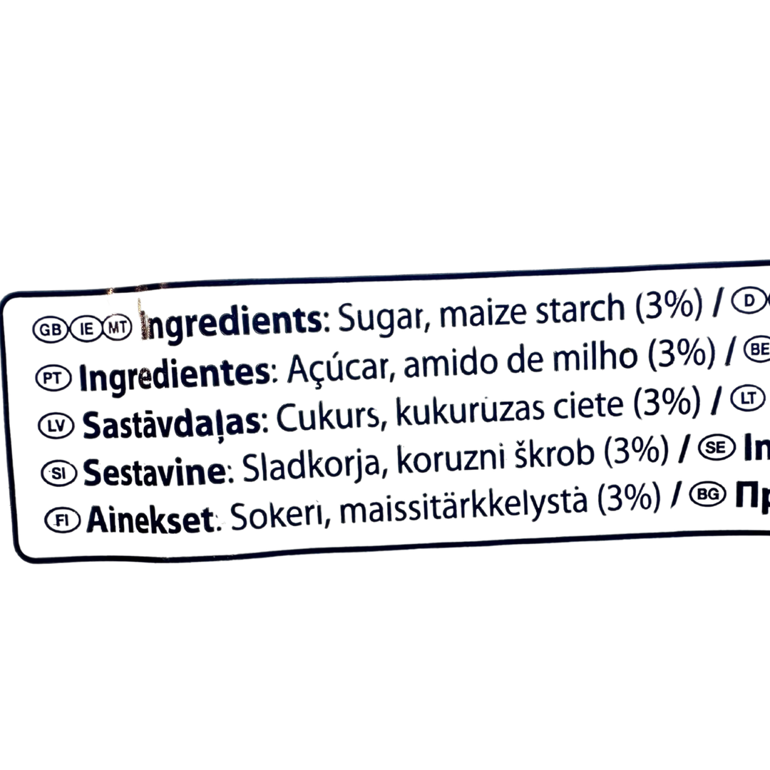 White Icing Sugar With Maize Starch 10KG - SÜDZUCKER