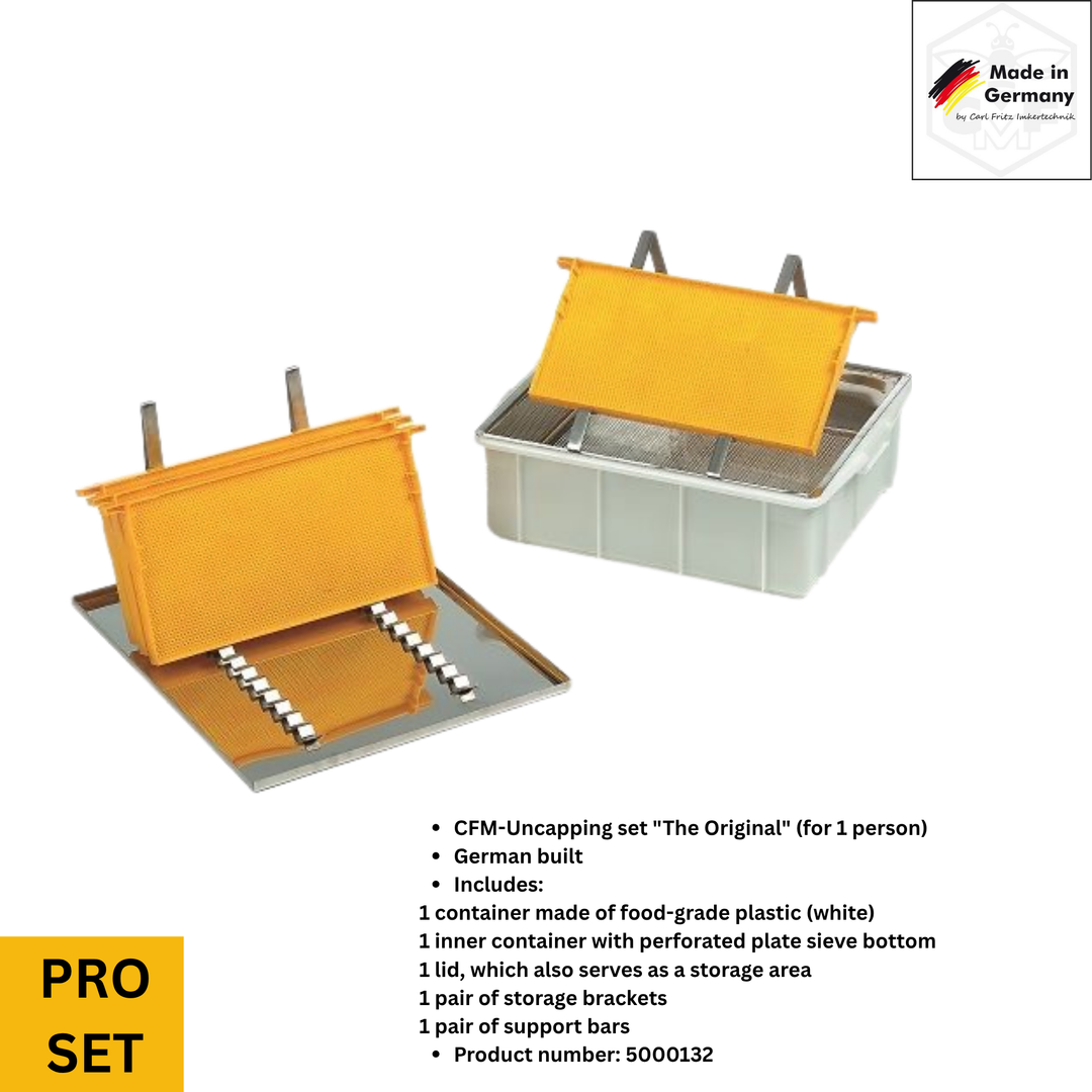 Carl Fritz PRO Honey Extracting Set Bundle